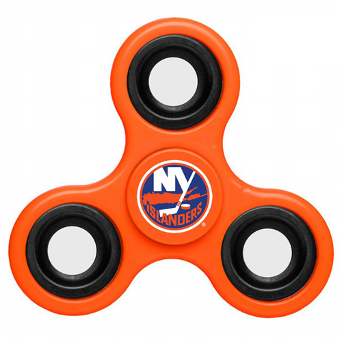 NHL New York Islanders 3 Way Fidget Spinner E94 - Orange